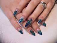 Best Nails - kékség